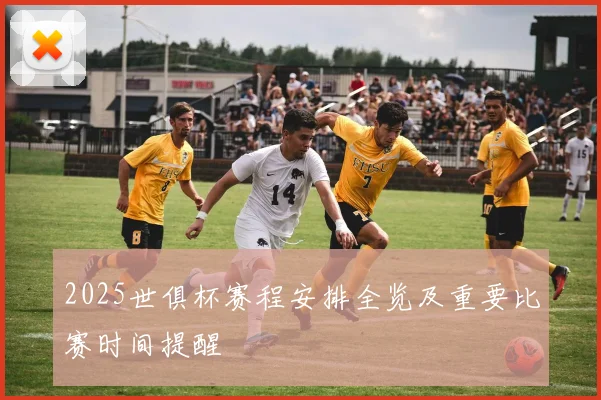 2025世俱杯赛程安排全览及重要比赛时间提醒